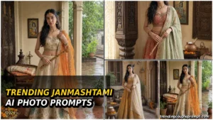 5 Best Viral Janmashtami AI Photo Prompts for Girls Krishna Leela Look – Create Magical AI Photos