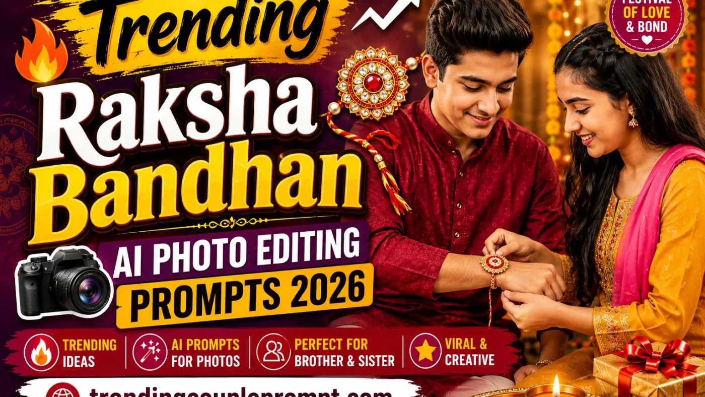 Trending Raksha Bandhan AI Photo Editing Prompts 2026: Realistic Rakhi Photos Banane Ke Best Prompts